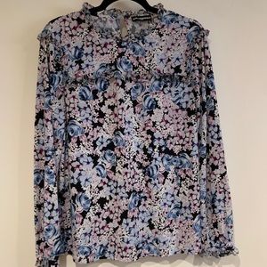Karl Lagerfeld Floral Blouse